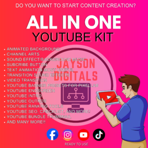 YouTube Kit Bundle Reels & Videos for Content Creator